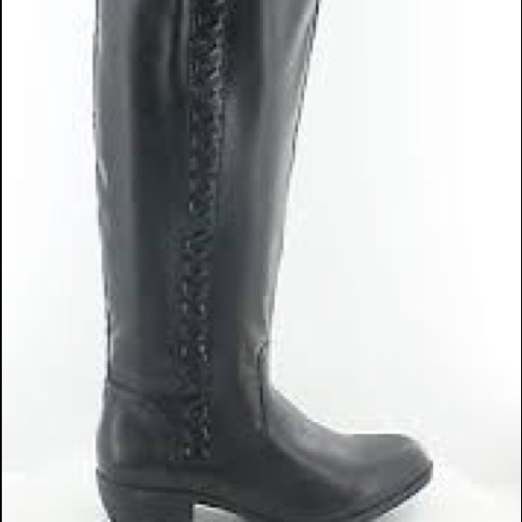 Brand New Nordstroms MIA Knee High Lace Up Riding Boots - Picture 2 of 4